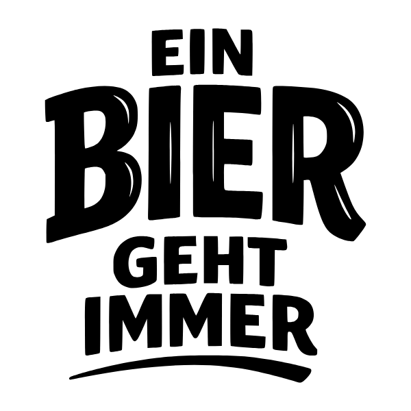 Motiv 7: Ein Bier geht immer