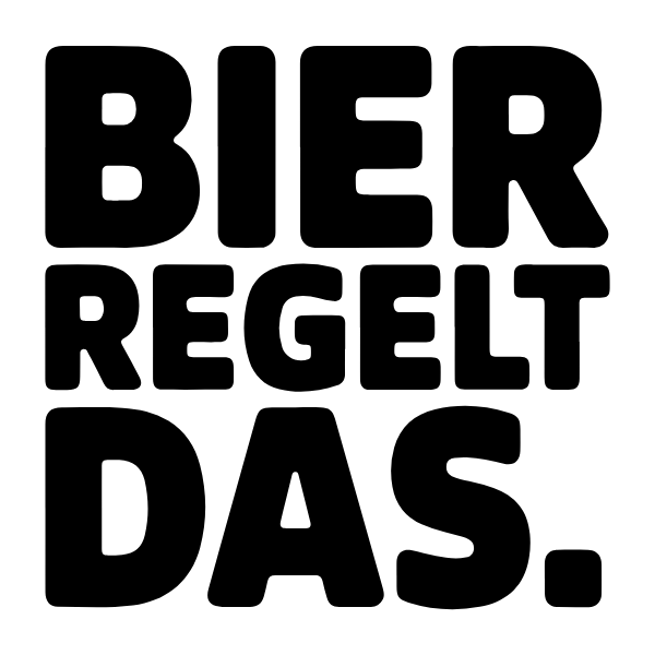Motiv 30: Bier regelt das.