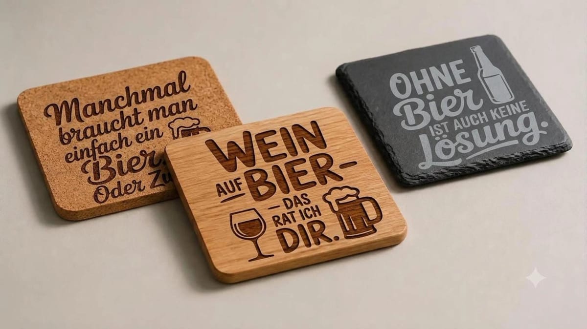 Untersetzer, Biermotive