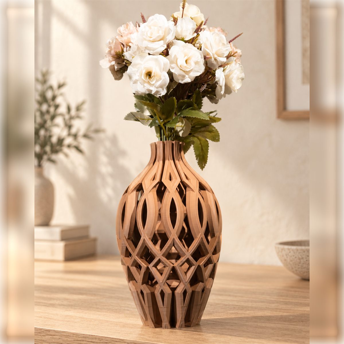 Vase Flechtmuster