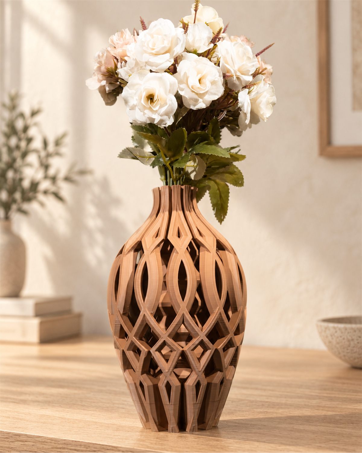 Vase Flechtmuster