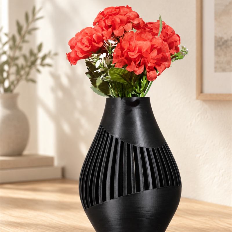 Vase Lamellenstruktur — Ansicht 4
